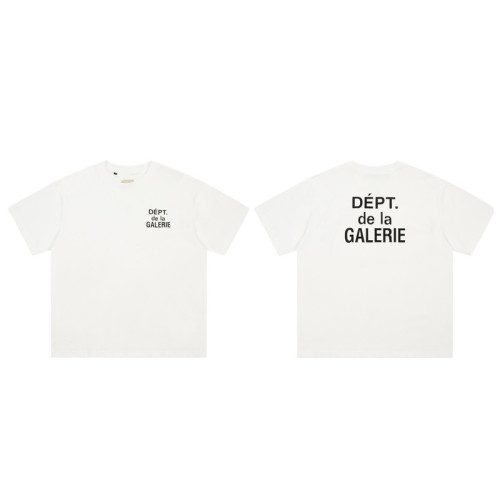 Gallery Dept Classic Letter Logo Printed Round Neck Short Sleeve Tee