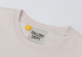 Gallery Dept DEAD BATTERIES Print T-shirt Couple High Street Cotton Short Sleeves