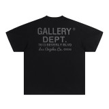 Gallery Dept Fashion Letter Logo Printed Round Neck Short Sleeve Tee