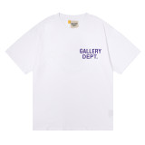 Gallery Dept Classic Hollywood Letter Print Short Sleeve Unisex High Street Cotton T-Shirt