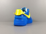 AMBUSH X NiKe Air Force 1 LOw  Game Royal  and Vivid Sulfur Unisex Casual Board Shoes Sneakers