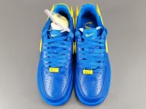 AMBUSH X NiKe Air Force 1 LOw  Game Royal  and Vivid Sulfur Unisex Casual Board Shoes Sneakers