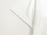 Gallery Dept Gradient Letter Print Short Sleeve Unisex Loose Cotton T-shirt