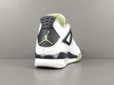 Jordan  Air Jordan 4 Oil Green Women Shock Absorbing Anti-Skid Basketball Shoes