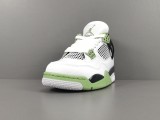 Jordan  Air Jordan 4 Oil Green Women Shock Absorbing Anti-Skid Basketball Shoes