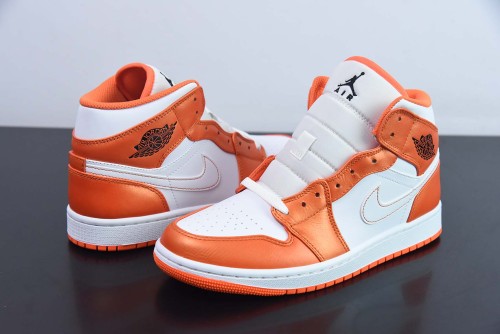 Air Jordan 1 Mid SE AJ1 Unisex Casual Basketball Sneakers Shoes