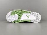 Jordan  Air Jordan 4 Oil Green Women Shock Absorbing Anti-Skid Basketball Shoes