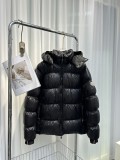 Moncler Orizaba Classic Fashion Short Down Jacket Unisex Loose Hooded Down Coats