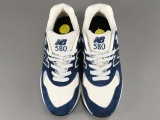 New Balance 580 Unisex Retro Casual Running Shoes Anti Slip Wear Resistance Sneakers