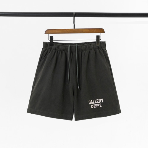 Gallery Dept Retro Letter Print Shorts Unisex Cotton Casual Loose Short Pant