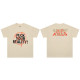 Gallery Dept Letter Printed T-shirt Couple High Street Casual Short Sleeve