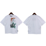 Palm Angels Vintage Casual Short Sleeve Fashion High Street Loose T-Shirt
