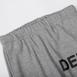 Gallery Dept Classic Letter Printed Sweatpants Unisex Casual Cotton Pants