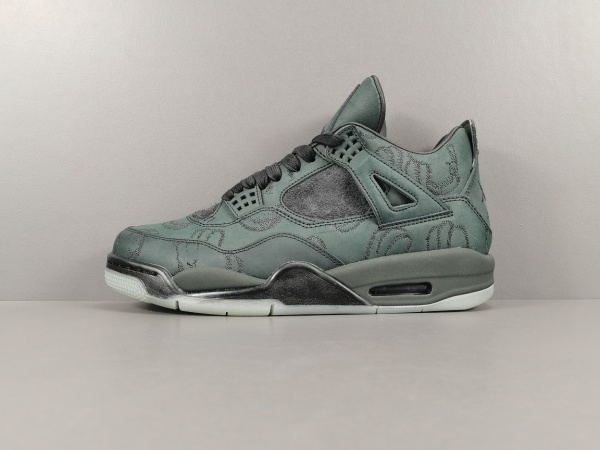 Jordan Air Jordan 4 Kaws Black Mid Retro Men Basketball Shoes