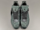 Jordan Air Jordan 4 Kaws Black Mid Retro Men Basketball Shoes