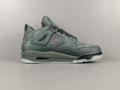 Jordan Air Jordan 4 Kaws Black Mid Retro Men Basketball Shoes