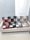 HERMES Summer Air-Conditioning Blanket Fashion Office Sofa Cashmere Cover Blanket Size:150*180CM
