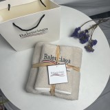 Balenciaga Multifunctional Bath Towel Sets Cotton Stroller Cover Blanket Beach Towel Size:35*75/70*140