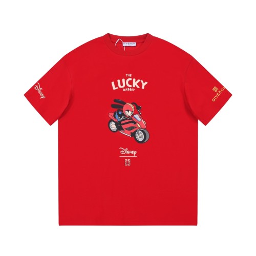 Givenchy The Lucky Rabbit Print Short Sleeve Fashion Casual T-shirt