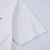 Givenchy Grey Tone Letter Print Short Sleeve Unisex Loose T-Shirt