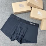 Burberry Classic Fashion Boxer Briefs Breathable Non-Marking Underwear 3 Pieces/Box