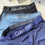 Galvin Klein Classic Fashion Light Silky Ice Silk Boxer Briefs Breathable Non-Marking Underwear 3 Pieces/Box