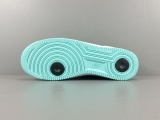 TlFFANY & CO. x Nike Air Force 1 Low  1837  Low Fashion Unisex Board Shoes Sneakers