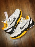 Nike Kobe 4 Protro White Del Sol Low Top Sports Basketball Shoes