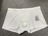 OFF-WHITE Classic Fashion Boxer Briefs Breathable Dyeing Glue Paste Print Underwear 3 Pieces/Box