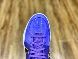 Nike Kobe 4 Protro Lakers Low Top Sports Basketball Shoes