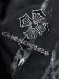 Chrome Hearts Horseshoe Overlap Cross Embroidery Short Sleeve
