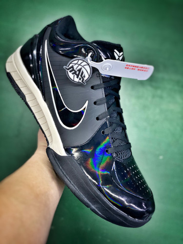 Nike Kobe 4 Protro Black Mamba Cushioning Low Top Sports Basketball Shoes