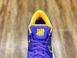 Nike Kobe 4 Protro Lakers Low Top Sports Basketball Shoes