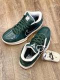 Nike Kobe 4 Protro Dark Green Bucks Low Top Sports Basketball Shoes