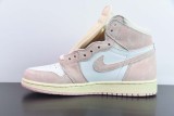 Nike Air Jordan 1 High OG Washed Pink Fashion Women Sneakers Sports Basketball Shoes