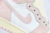 Nike Air Jordan 1 High OG Washed Pink Fashion Women Sneakers Sports Basketball Shoes