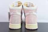Nike Air Jordan 1 High OG Washed Pink Fashion Women Sneakers Sports Basketball Shoes