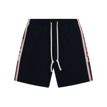 Gucci Unisex Classic Embroidery LOGO Cotton Shorts Causal Comfortable Breathable Loose Shorts