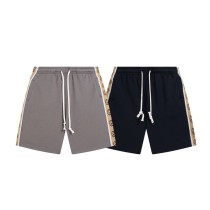 Gucci Unisex Classic Embroidery LOGO Cotton Shorts Causal Comfortable Breathable Loose Shorts