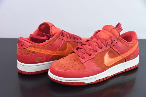 Nike SB Dunk Low  ATL  Unisex Classic Casual Board Shoes