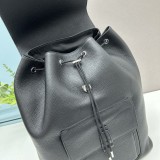 Dior Leisure Fashion Backpack Black Size：33*38*18 CM