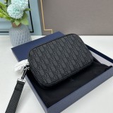 Dior Waterproof Handbag Fashion Cowhide Crossbody Bag Size:24*16*6 CM