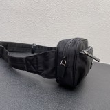 Prada New Nylon Handbag Waist Bag Size：21*12*4.5 CM