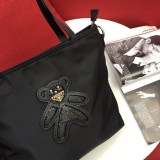 Prada Fashion Little Bear Crossbody Bag Size:30.5x32.5x10.5 CM