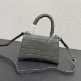 Balenciaga Crocodile Pattern Hourglass Bag Size ：23*10*24 CM