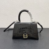 Balenciaga Crocodile Pattern Hourglass Bag Size ：23*10*24 CM
