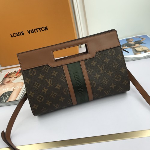 Louis Vuitton Fashion Spring Street Clutch Bag Sizes:30*19*8 CM