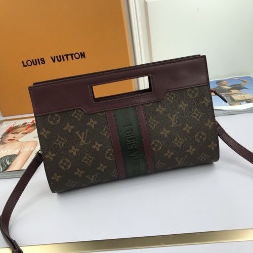 Louis Vuitton Fashion Spring Street Clutch Bag Sizes:30*19*8 CM