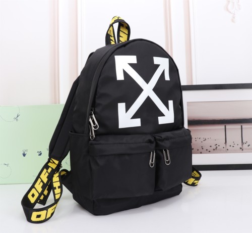 Off White Classic Arrows Print Backpack Size ：31×13×47.5 CM