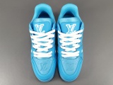 Louis Vuitton Trainer Maxi Unisex Casual Chessboard Fashion Cricket Shoes